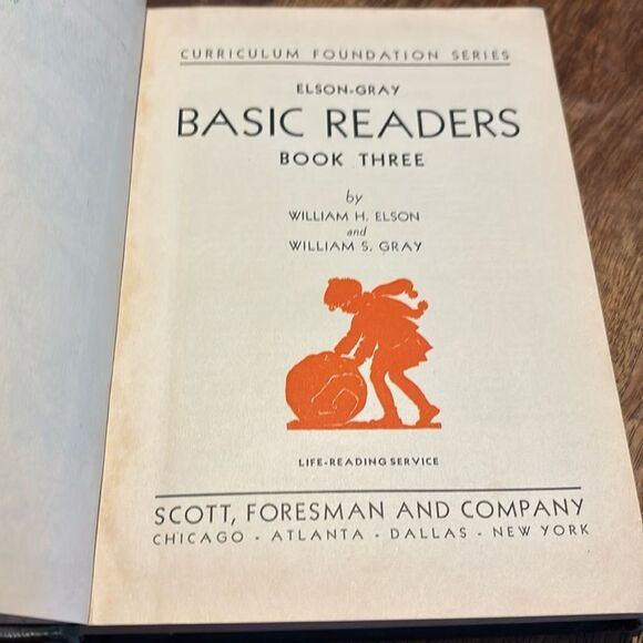 VTG 1936 Elson Gray Basic Readers Book Three- Antique Children's School Book - Picture 4 of 7